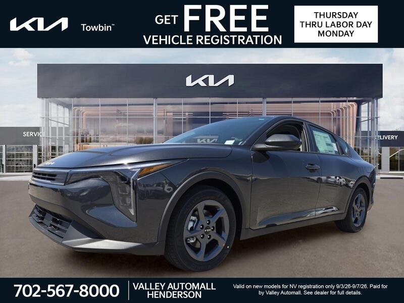 New 2026 Interstellar Gray Kia LXS image 1