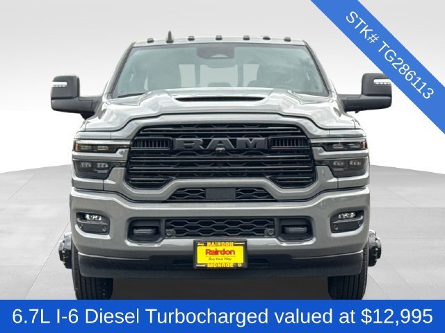 New 2026 Ceramic Gray Clear-Coat Exterior Paint RAM Laramie image 3