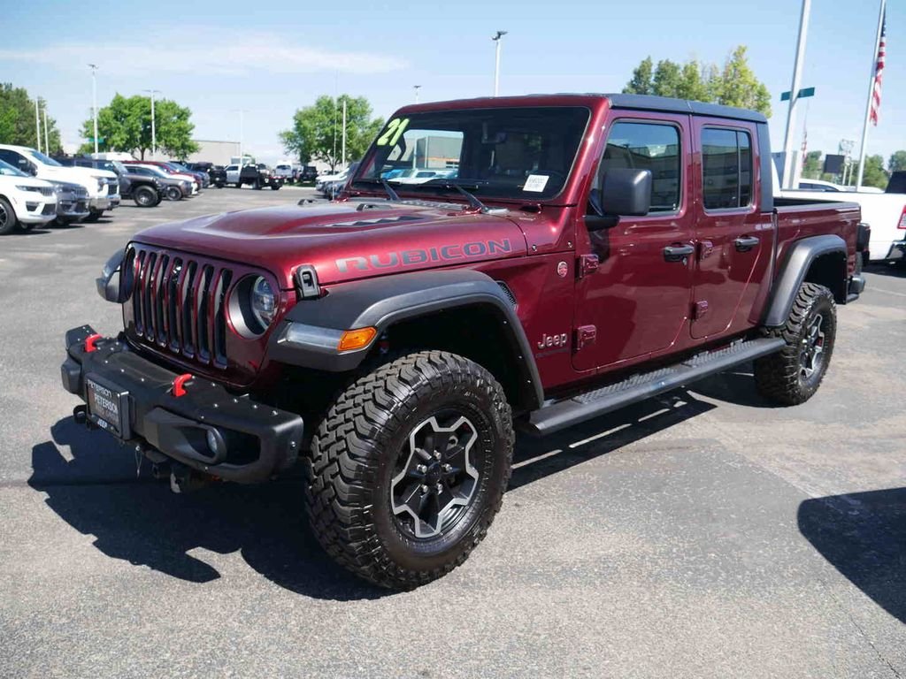 Used 2021 Red Jeep Rubicon image 4