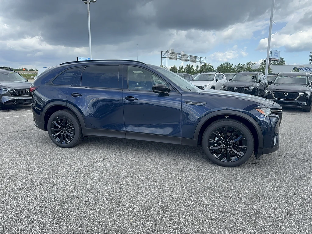 New 2026 Deep Crystal Blue Mica Mazda 3.3 Turbo Premium Sport AWD image 4