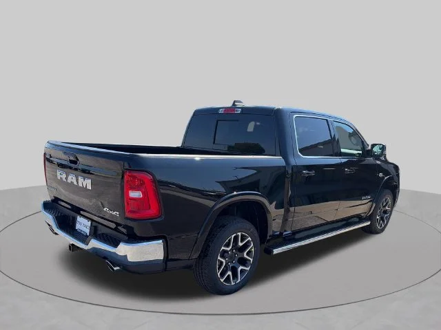New 2027 Diamond Black Crystal Pearl-Coat Exterior Paint RAM Laramie image 5