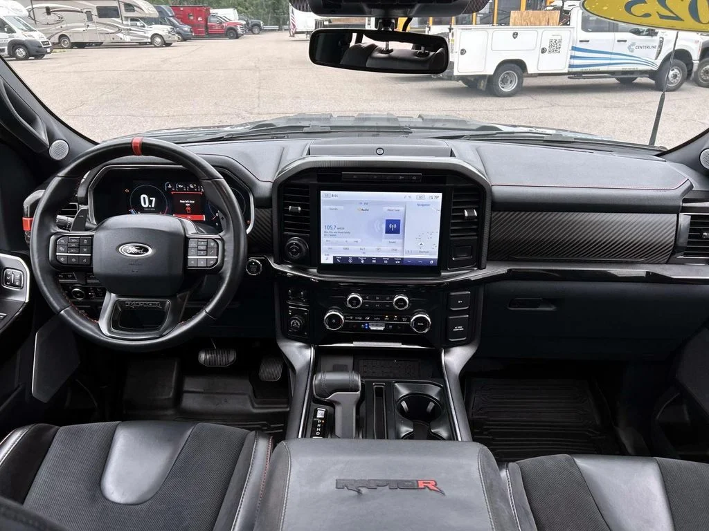 Used 2023 Gray Metallic Ford Raptor image 22