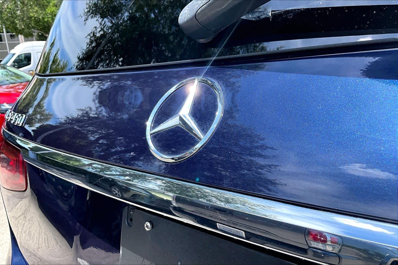 Used 2021 Lunar Blue Metallic Mercedes-Benz GLS 450 image 31