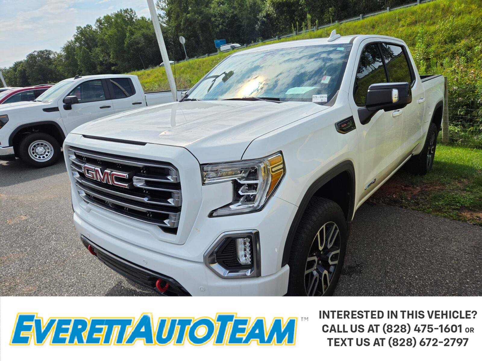 Used 2021 SUMMIT WHITE GMC AT4 image 1