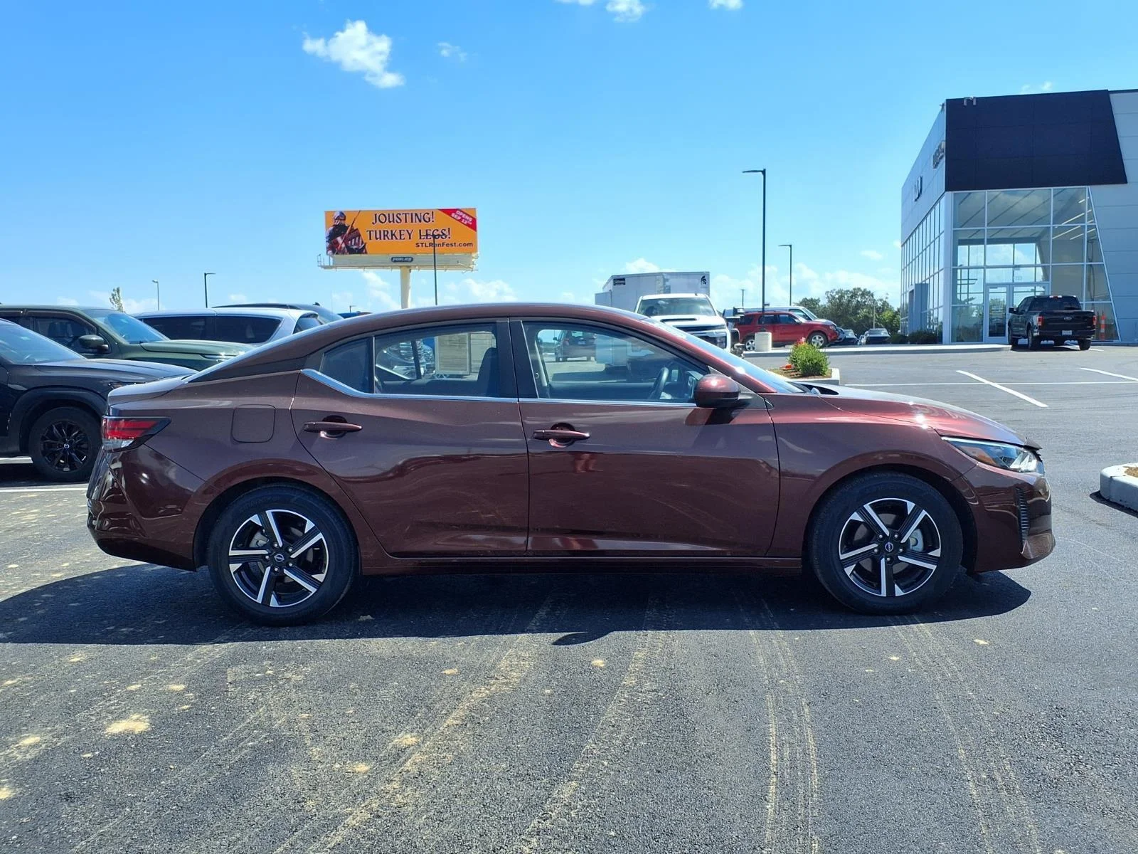 Used 2025 Rosewood Metallic Nissan SV image 24