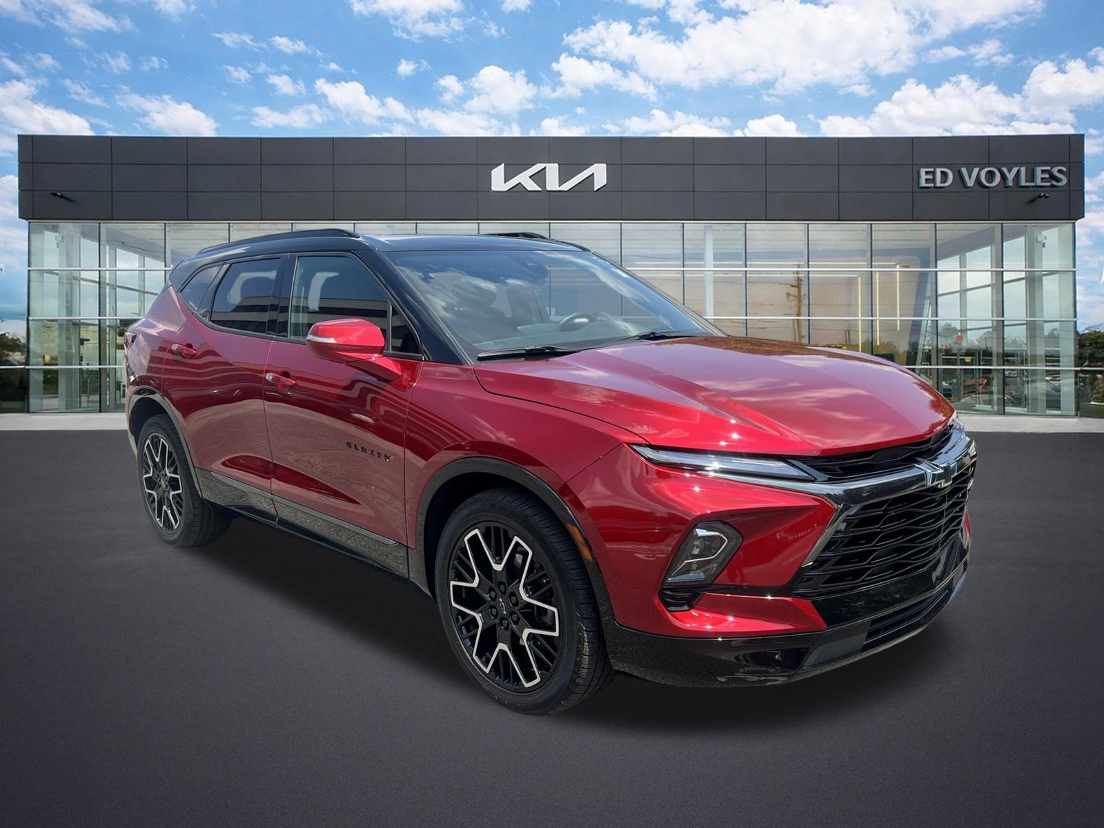 Used 2023 Radiant Red Tintcoat Chevrolet RS image 1