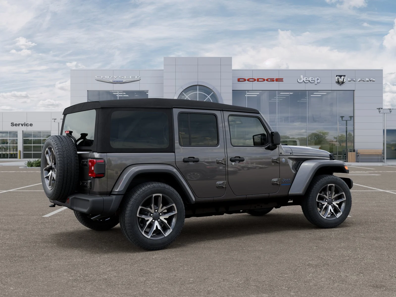 New 2025 Granite Crystal Metallic Clearcoat Jeep Sport S 4xe image 29