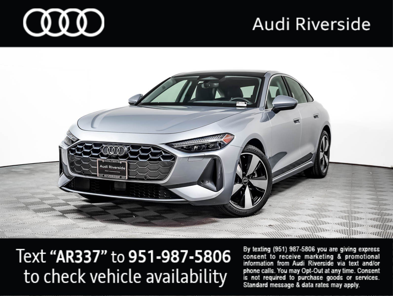 Used 2025 Florett Silver Metallic Audi Premium Plus image 1