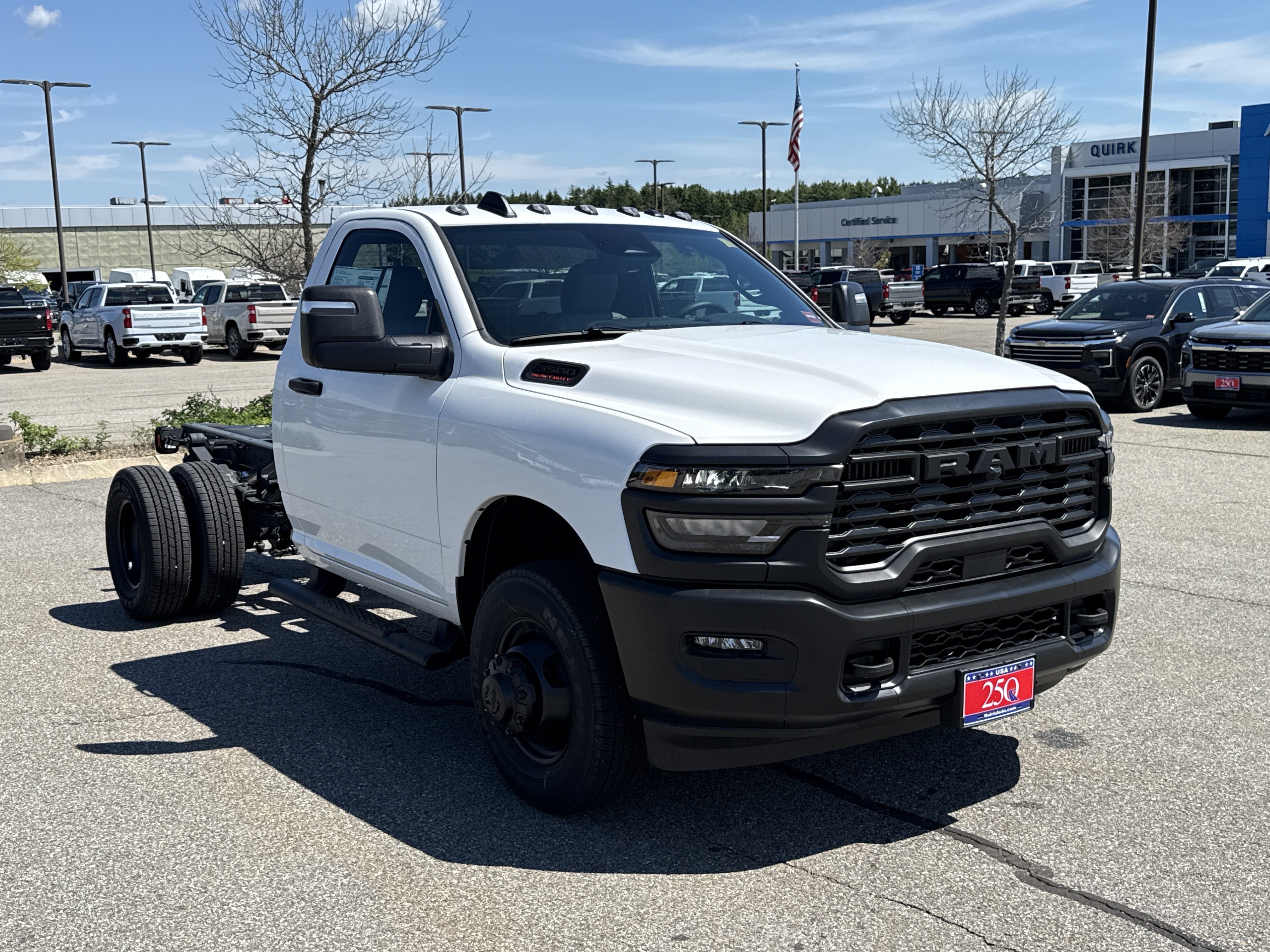 New 2026 Bright White Clearcoat Ram Tradesman image 8