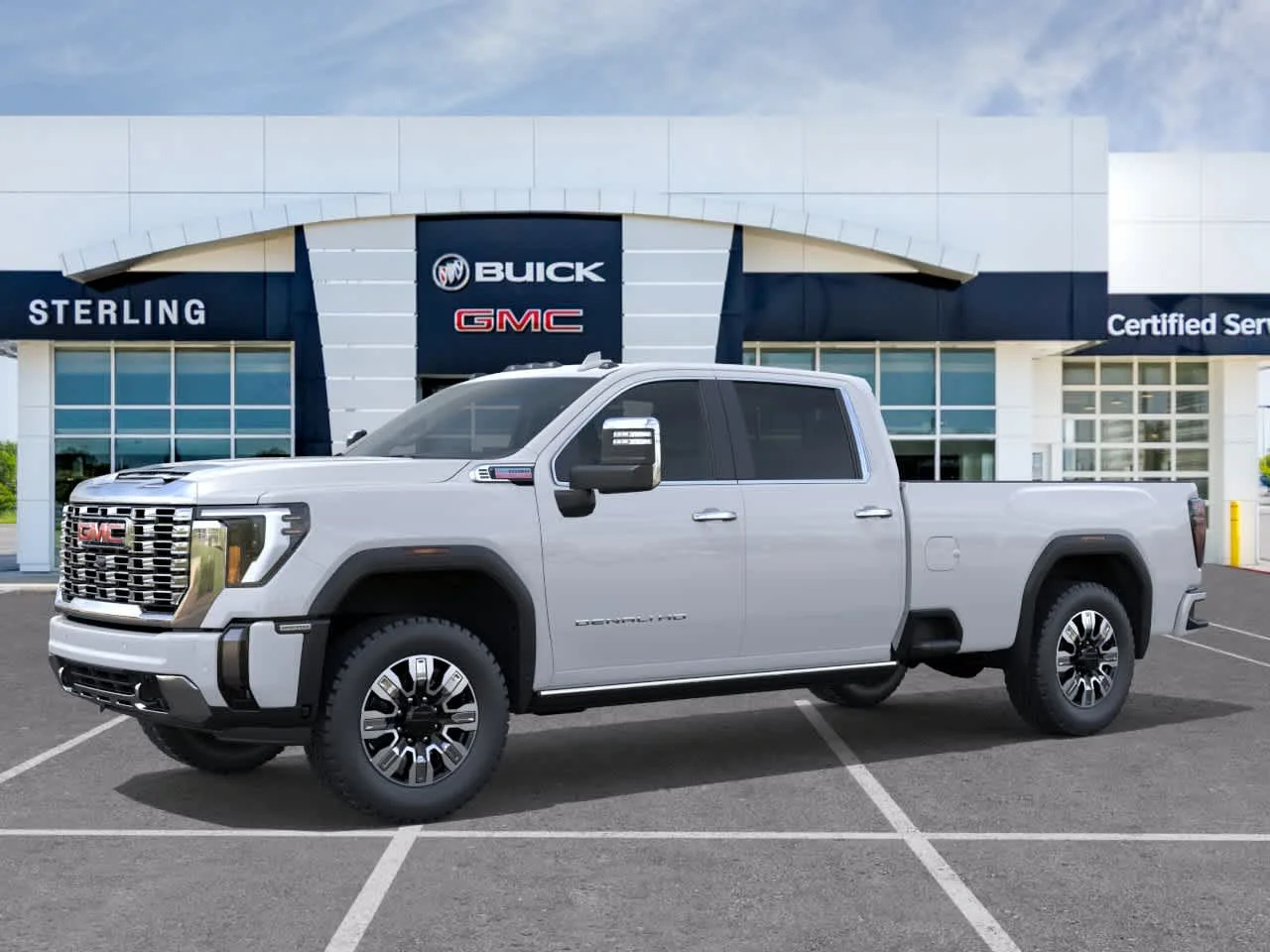 New 2026 Glacier White Tricoat GMC Denali image 2