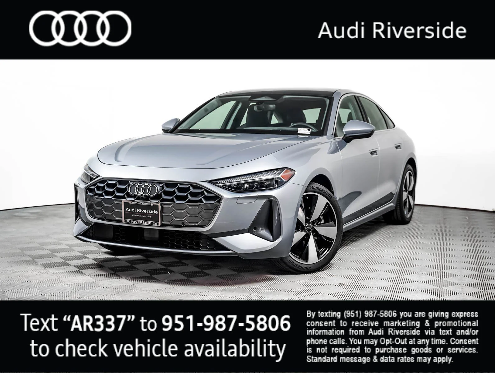 Used 2025 Florett Silver Metallic Audi Premium Plus image 1