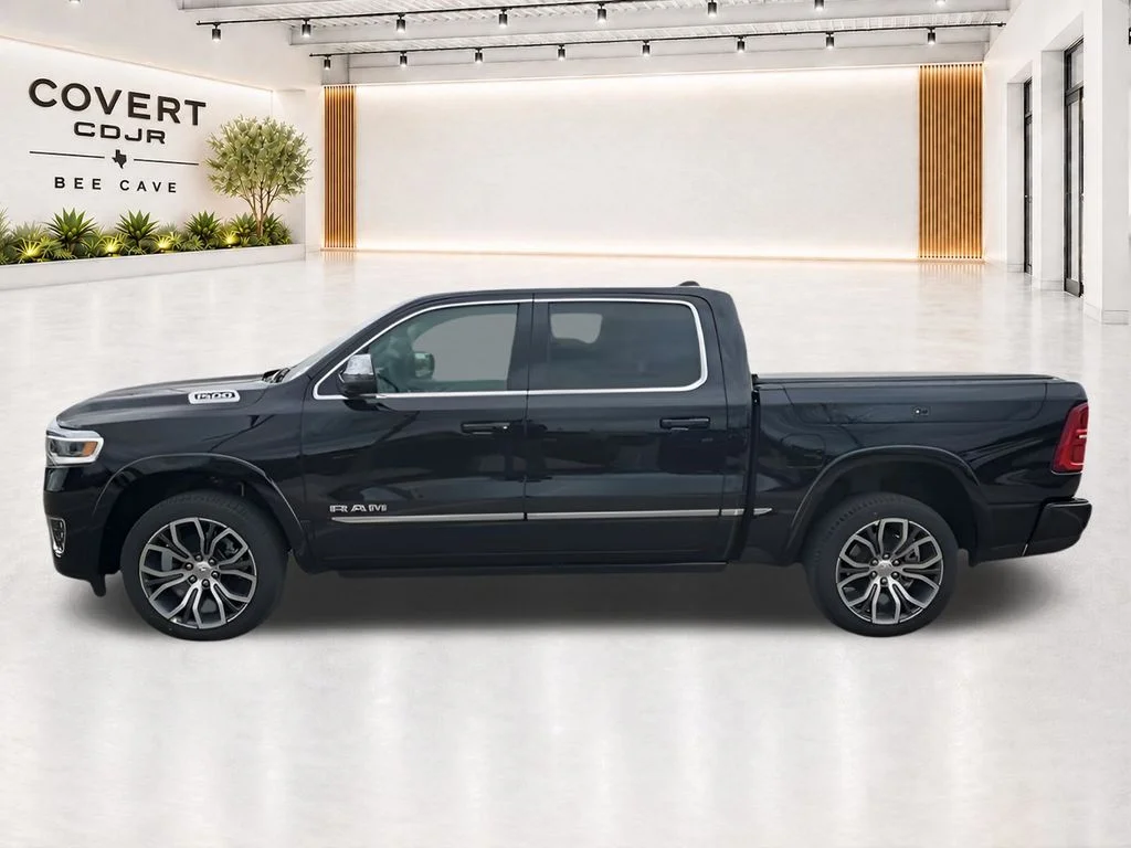 New 2026 Diamond Black Crystal Pearl-Coat Exterior Paint RAM Tungsten image 7
