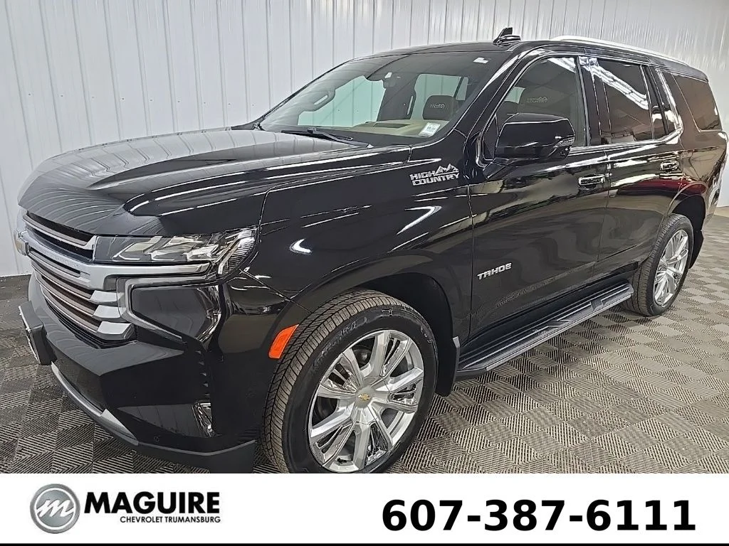 Used 2021 Black Chevrolet High Country image 8