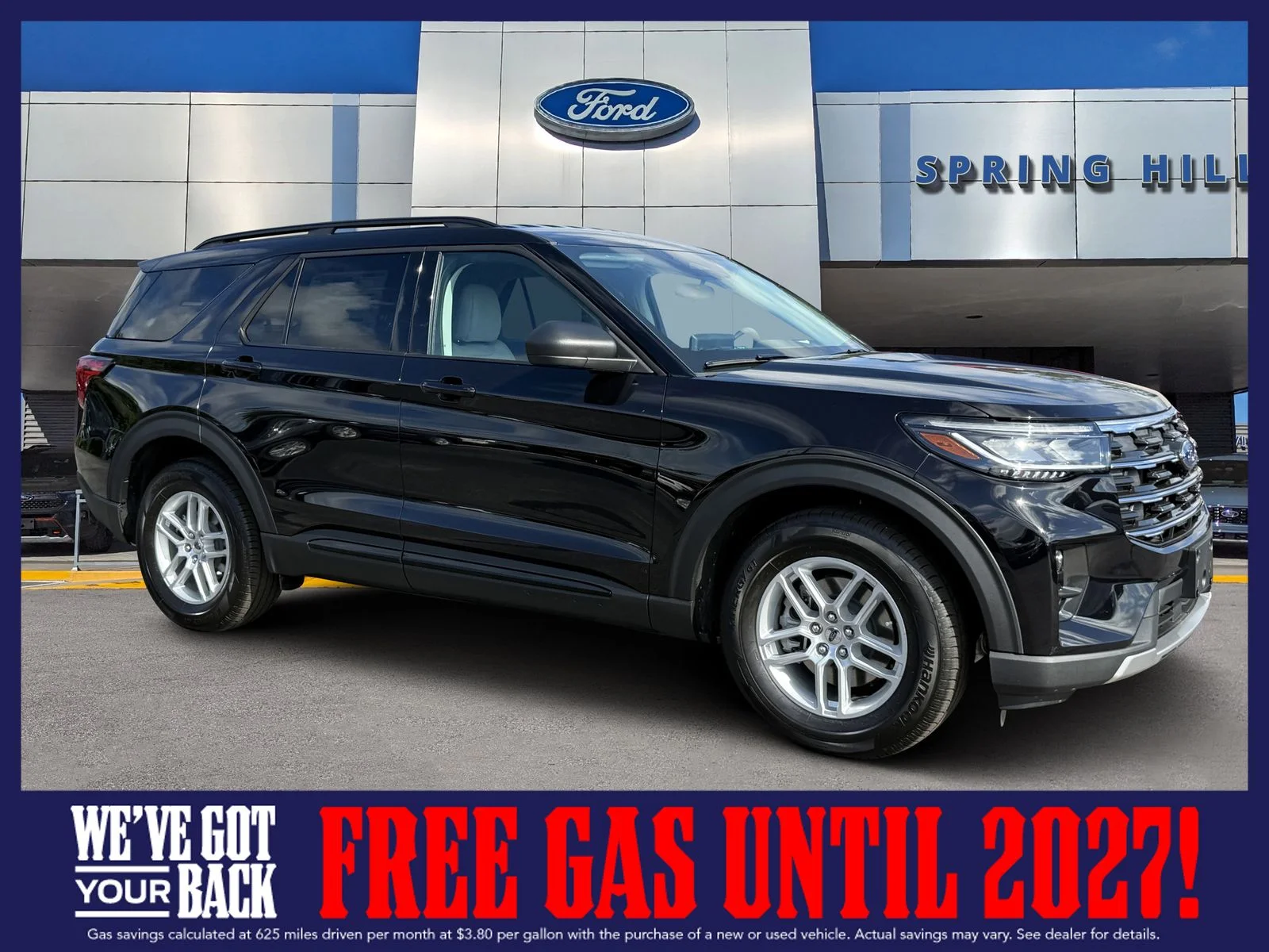 New 2026 Black Ford Active image 1