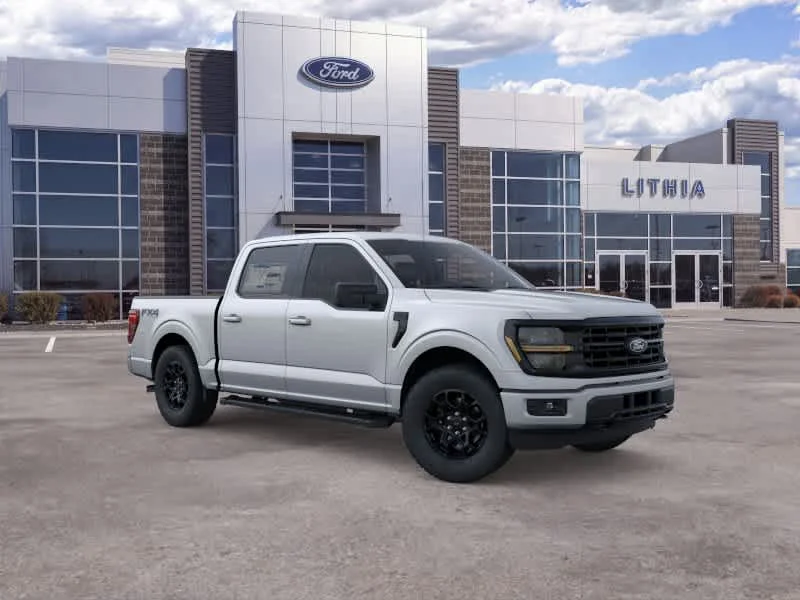 New 2026 Iconic Silver Metallic Ford XLT image 4