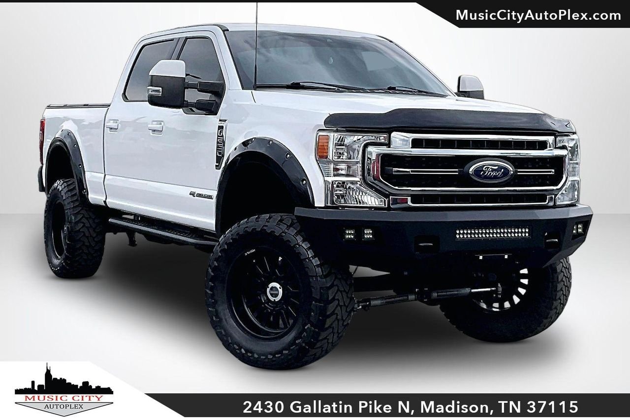 Used 2022 OXFORD WHITE Ford LARIAT image 1