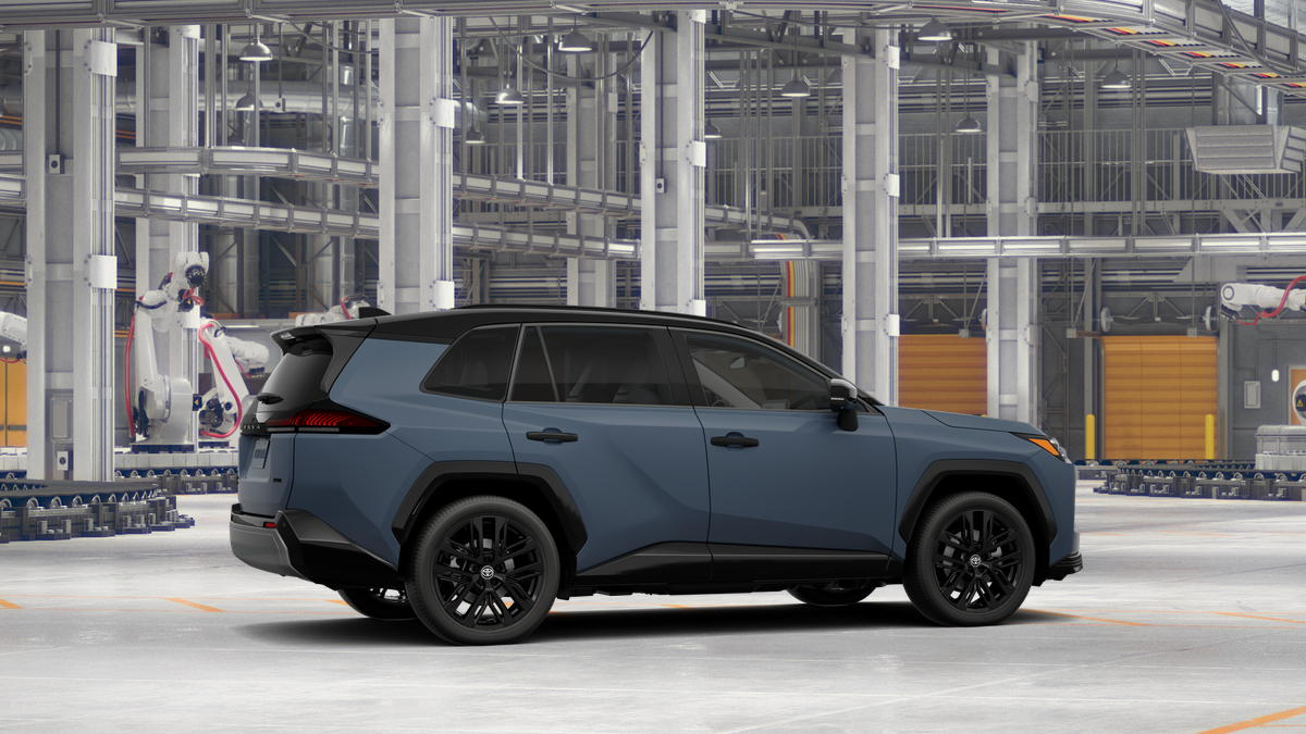 New 2026 Storm Cloud with Midnight Black Metallic roof Toyota XSE image 11