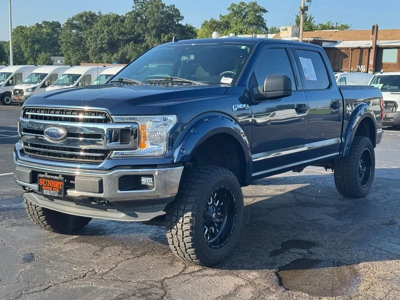 Used 2020 Blue Jeans Metallic Ford XLT image 9