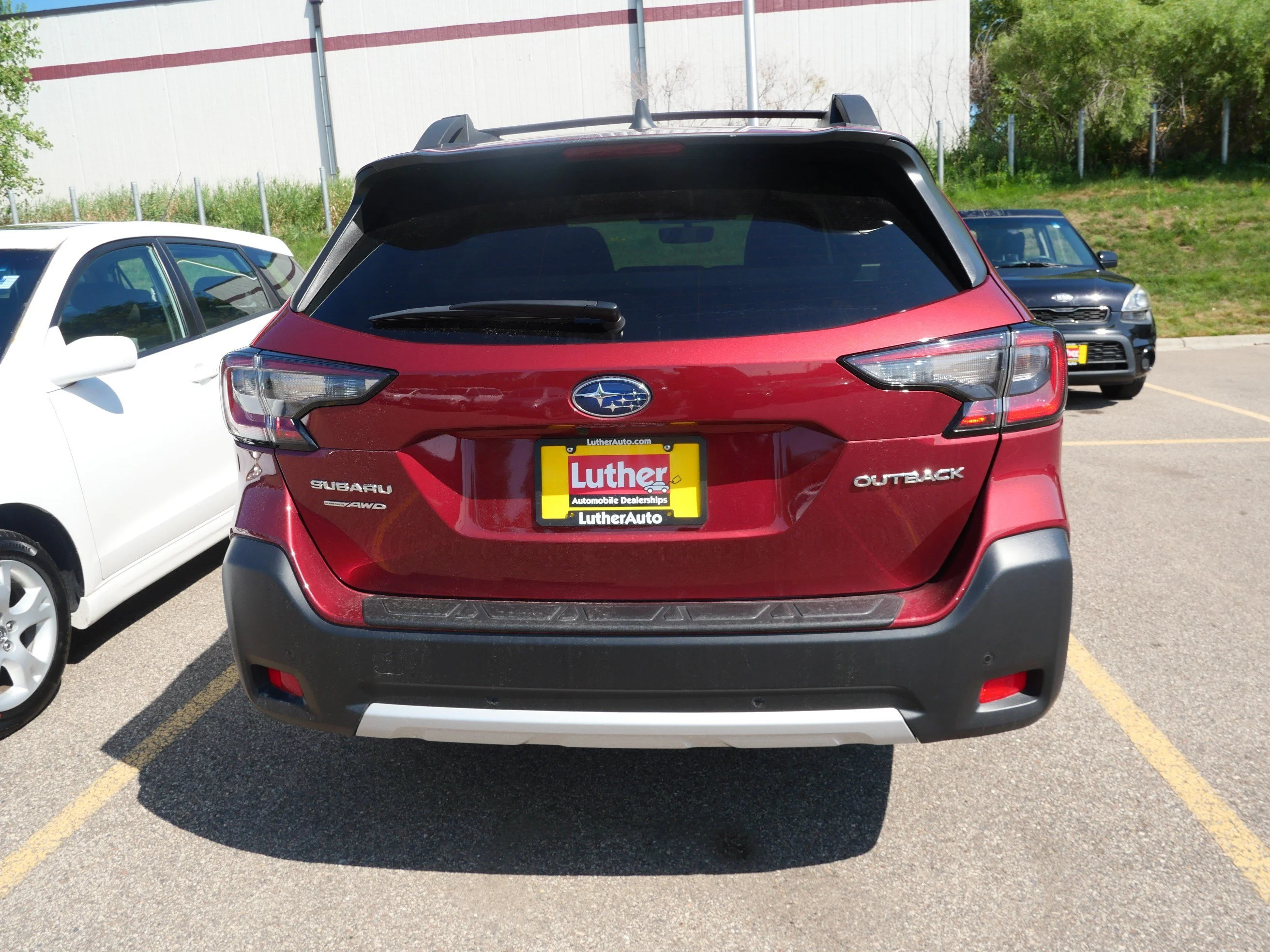 Used 2024 Crimson Red Pearl Subaru Limited image 4
