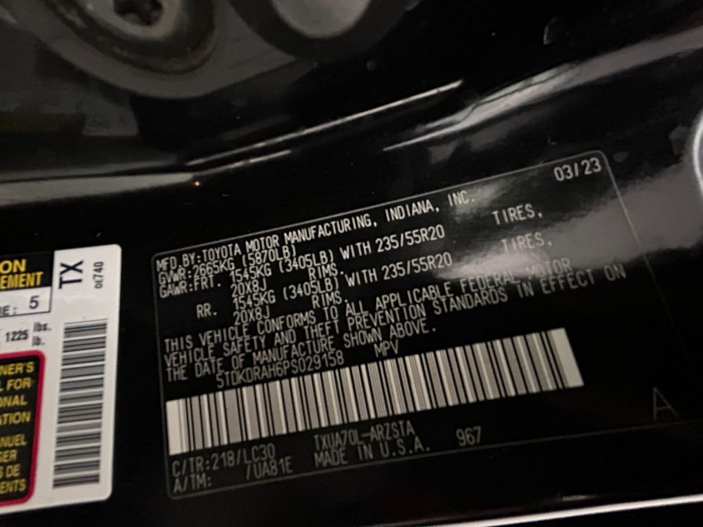 Used 2023 Black Toyota XSE image 20