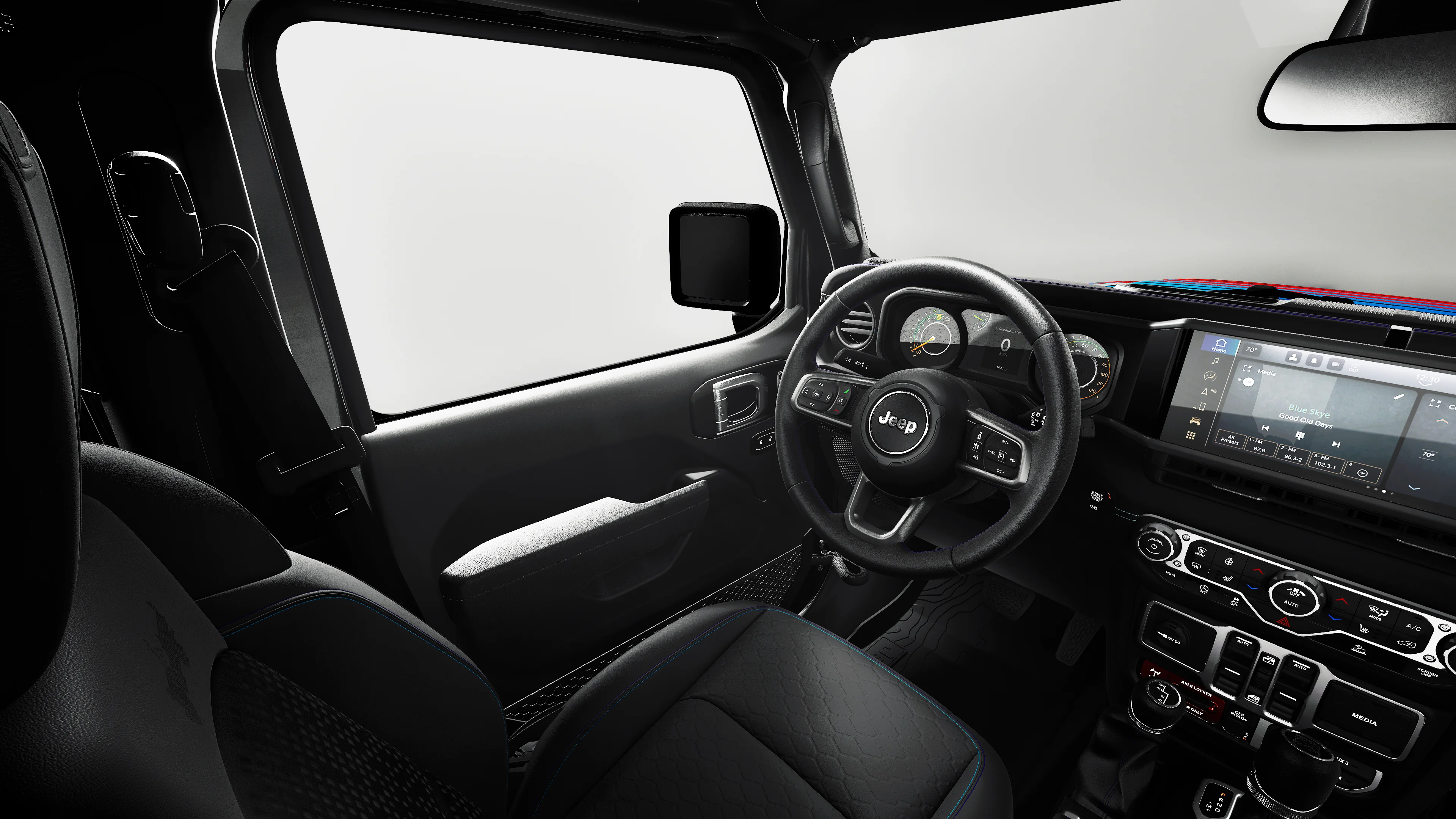 New 2027 Black Clear-Coat Exterior Paint Jeep Rewind image 8