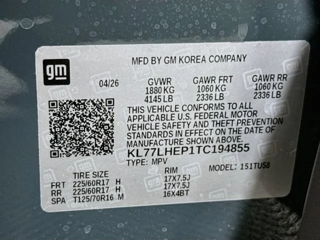 New 2026 Cypress Gray Chevrolet LT image 29