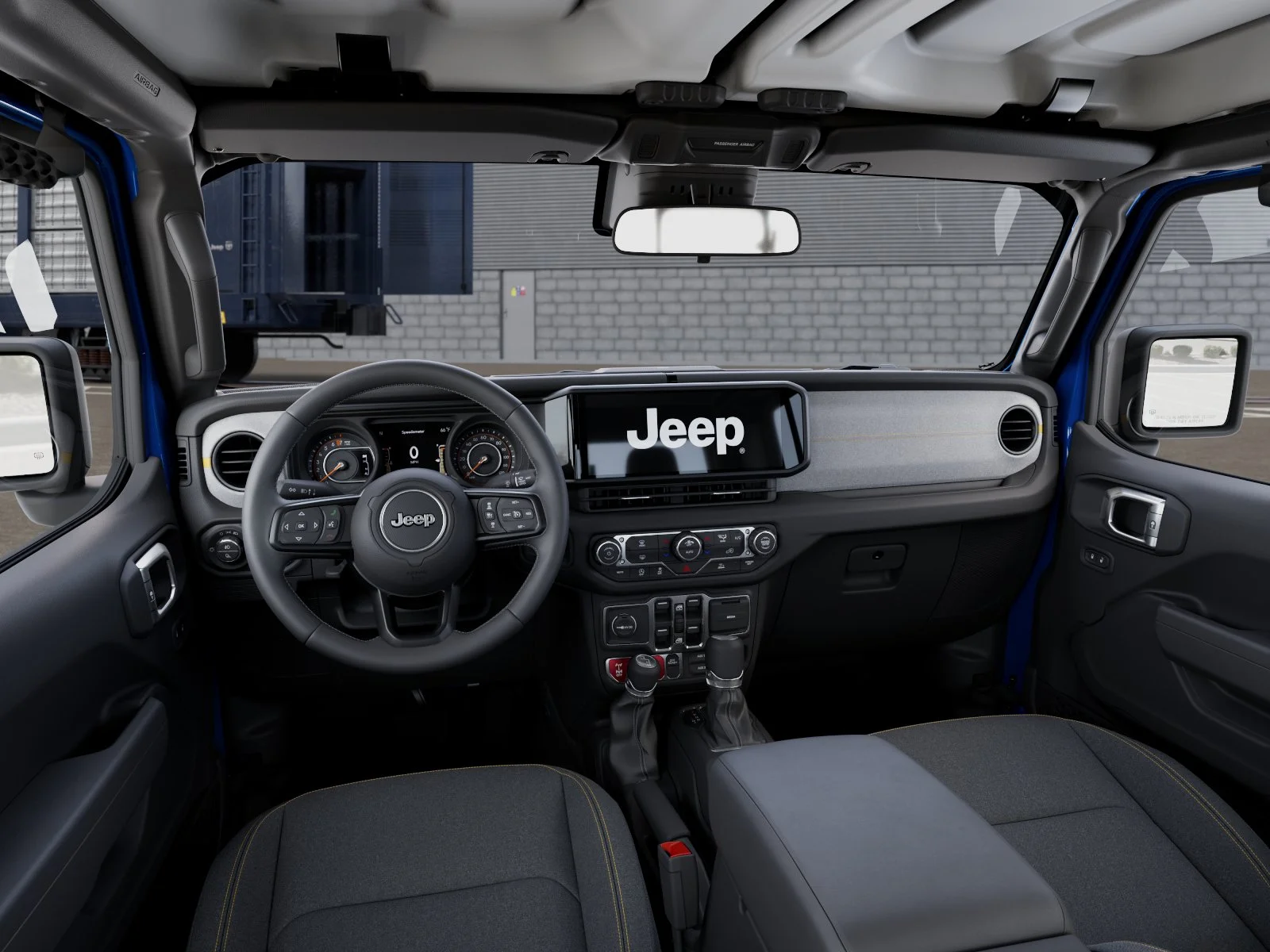 New 2026 Hydro Blue Pearl-Coat Exterior Paint Jeep Willys image 8