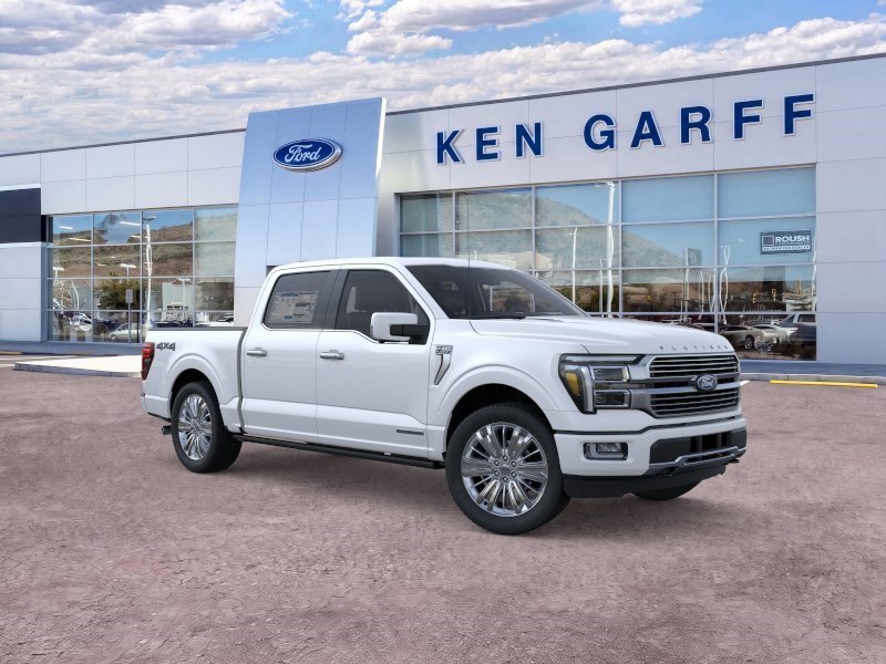 New 2026 Star White Metallic Tri-Coat Ford Platinum image 7