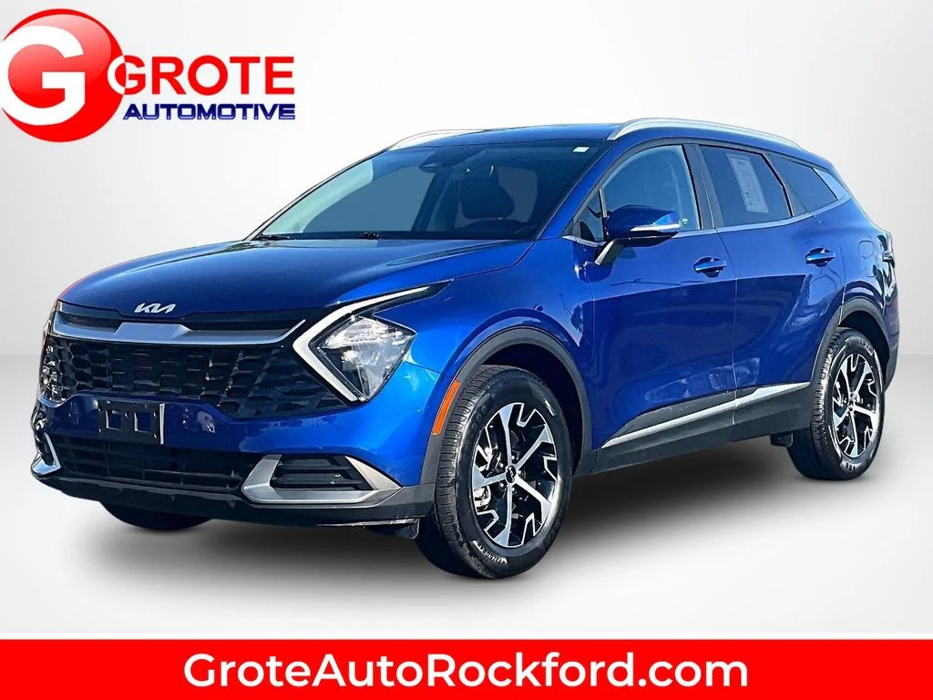 Used 2023 Blue Kia EX image 1