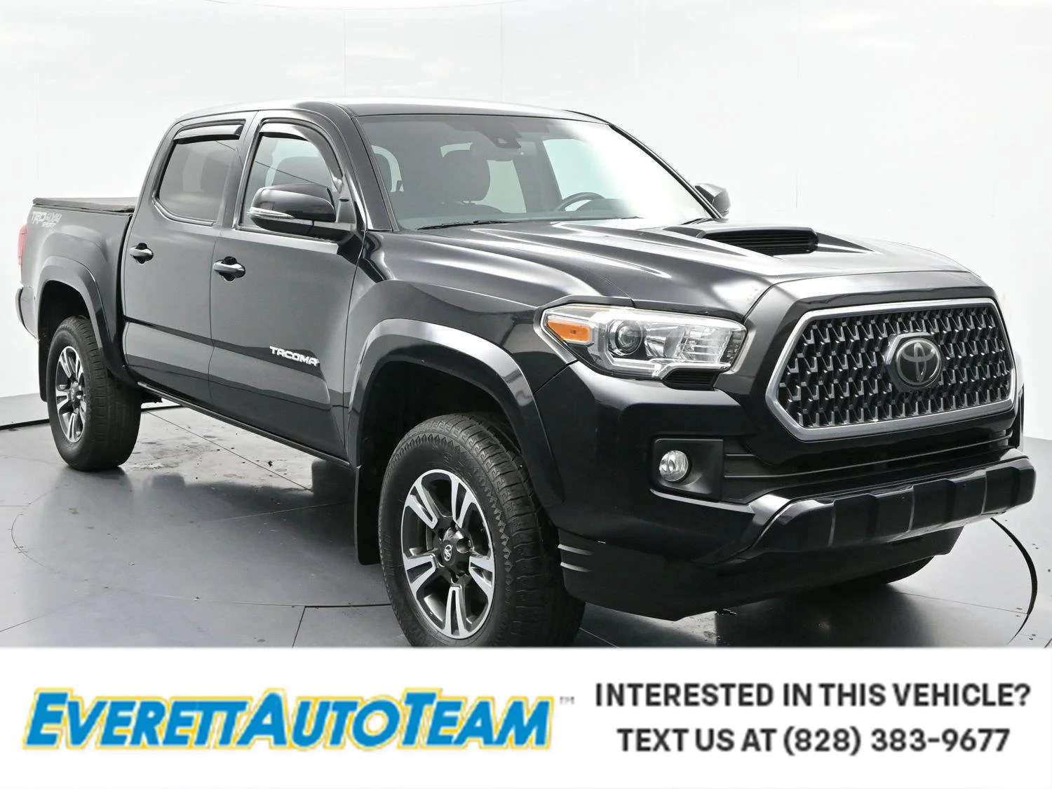 Used 2019 Midnight Black Metallic Toyota TRD Sport image 1