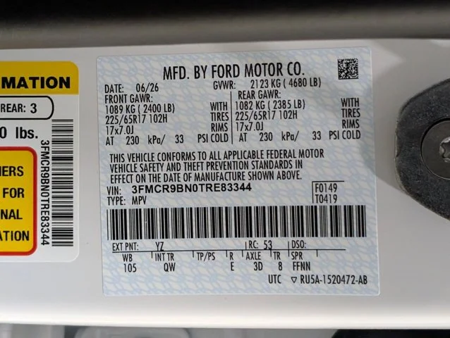 New 2026 Oxford White Ford Big Bend® image 51