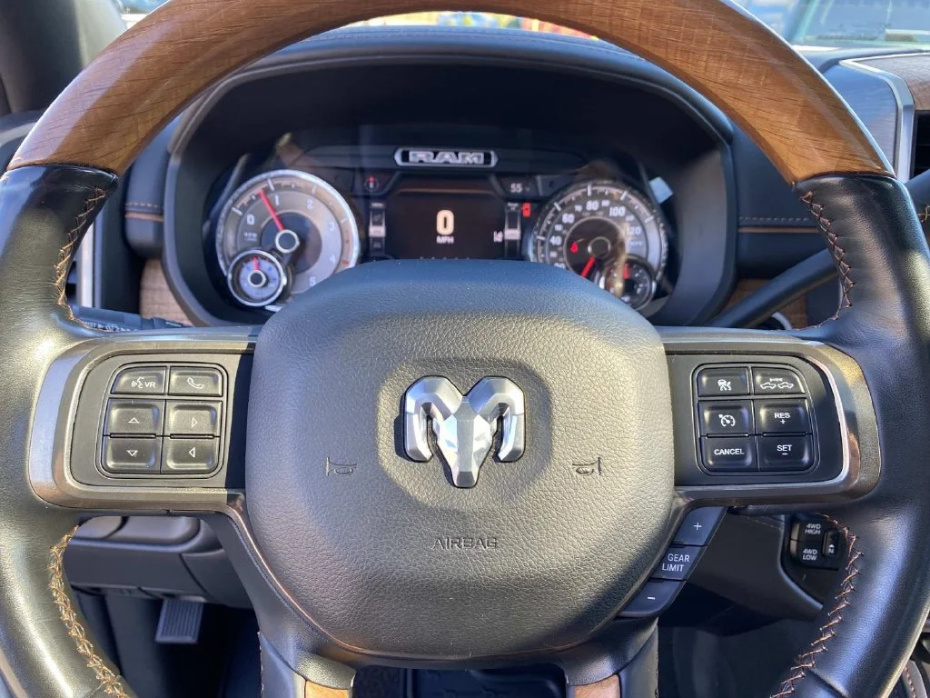 Used 2021 White Ram Limited Longhorn image 25
