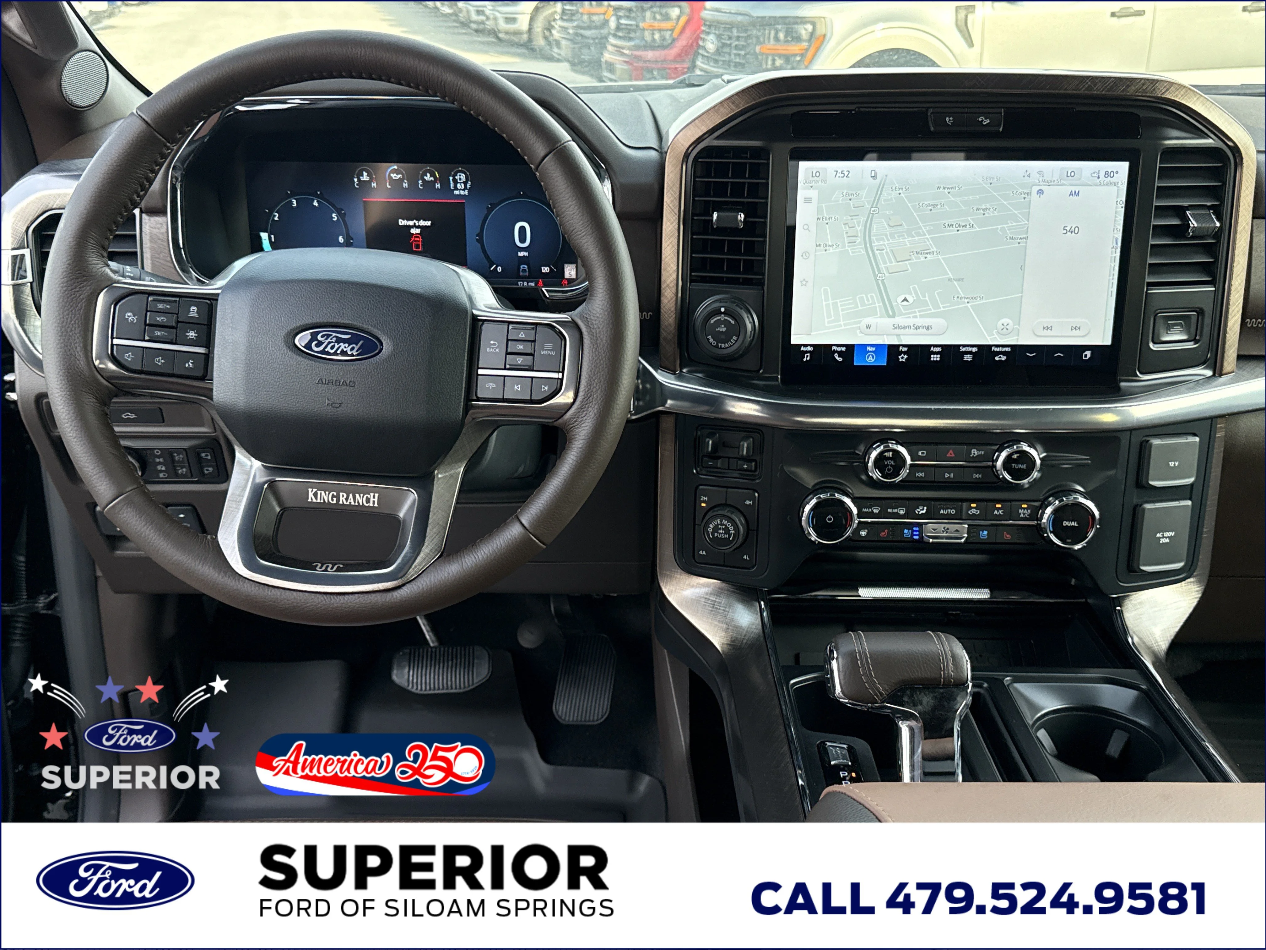 New 2026 Agate Black Metallic Ford King Ranch 4WD image 8