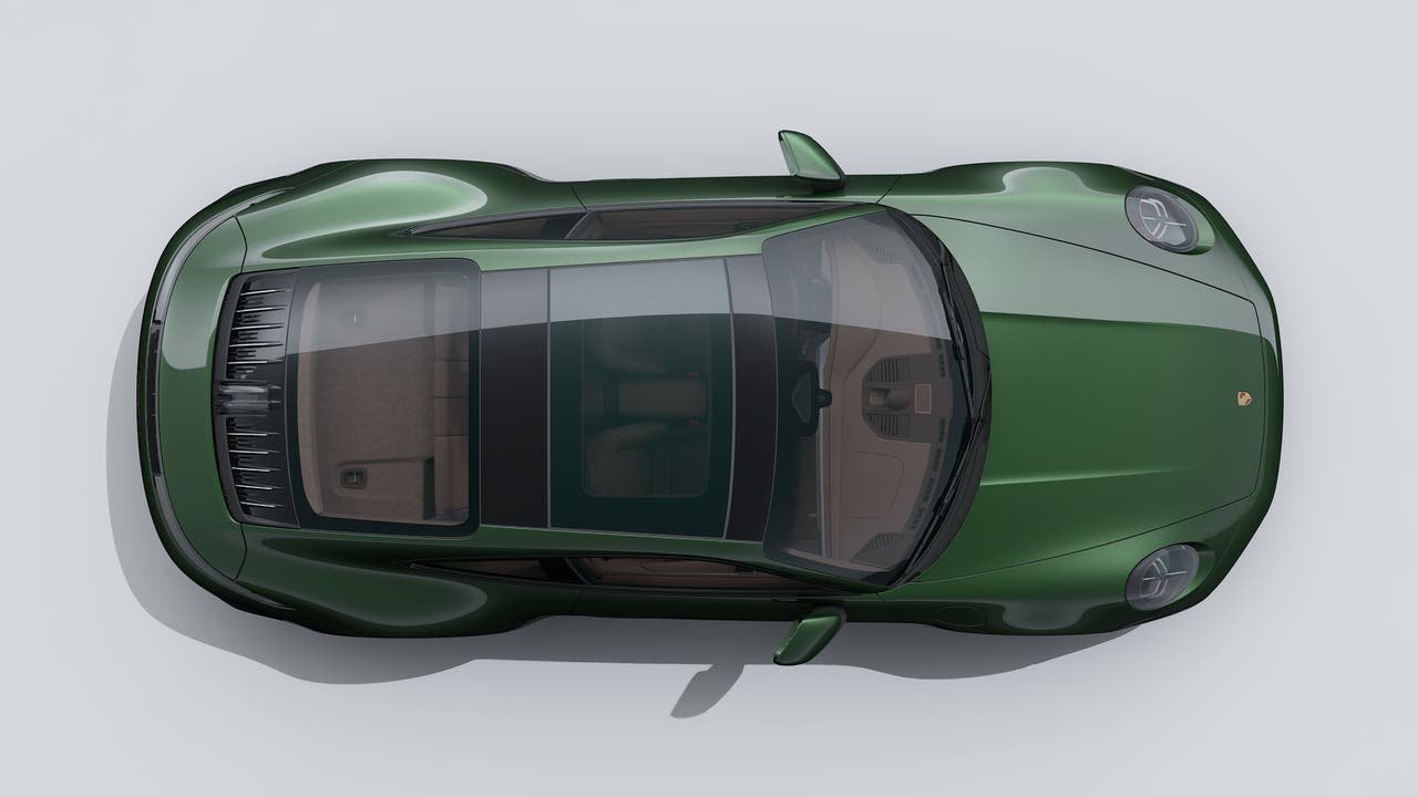 New 2027 Oak Green Metallic Neo Porsche Carrera 4S image 5