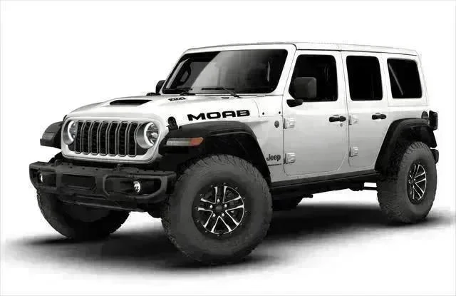 New 2026 Bright White Clear-Coat Exterior Paint Jeep Moab 392 image 25