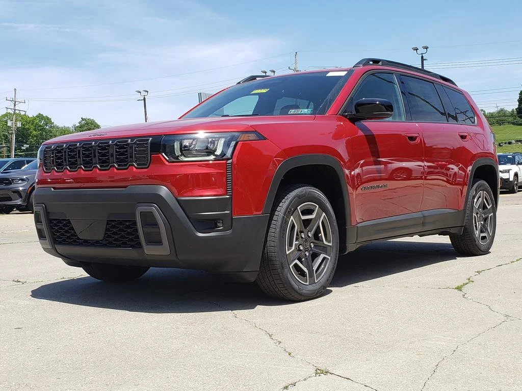 New 2026 Red Hot Pearl-Coat Exterior Paint Jeep Limited image 7