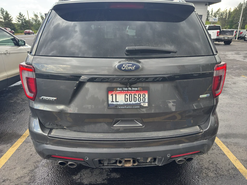 Used 2018 Magnetic Metallic Ford Sport image 5