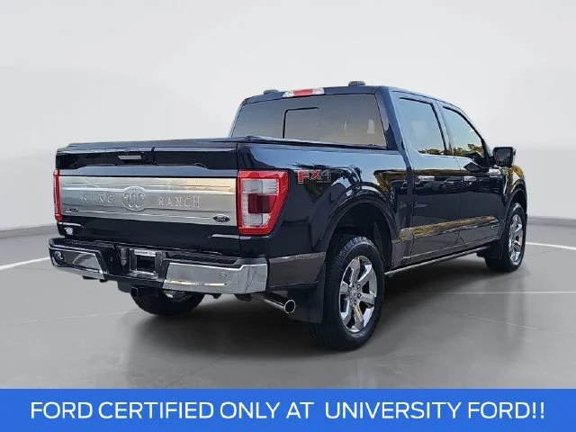 Used 2023 Blue Ford King Ranch image 3