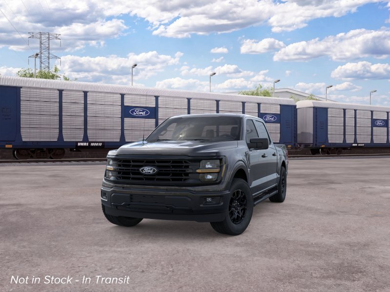 New 2026 Agate Black Metallic Ford XLT image 2