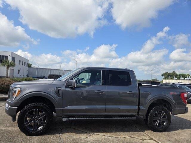 Used 2023 Carbonized Gray Metallic Ford LARIAT image 2