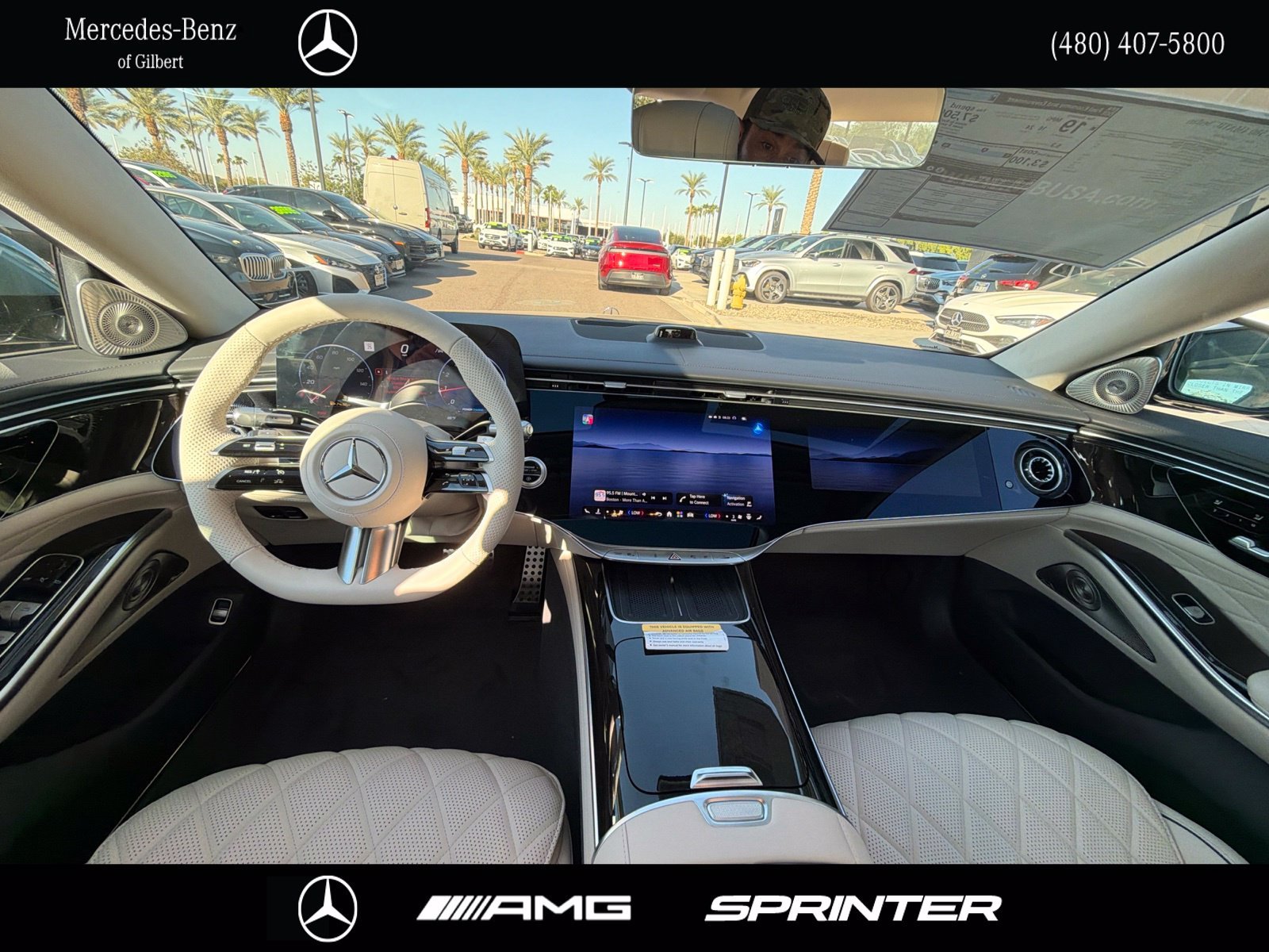 New 2027 Verde Silver Metallic Mercedes-Benz S 580 image 20
