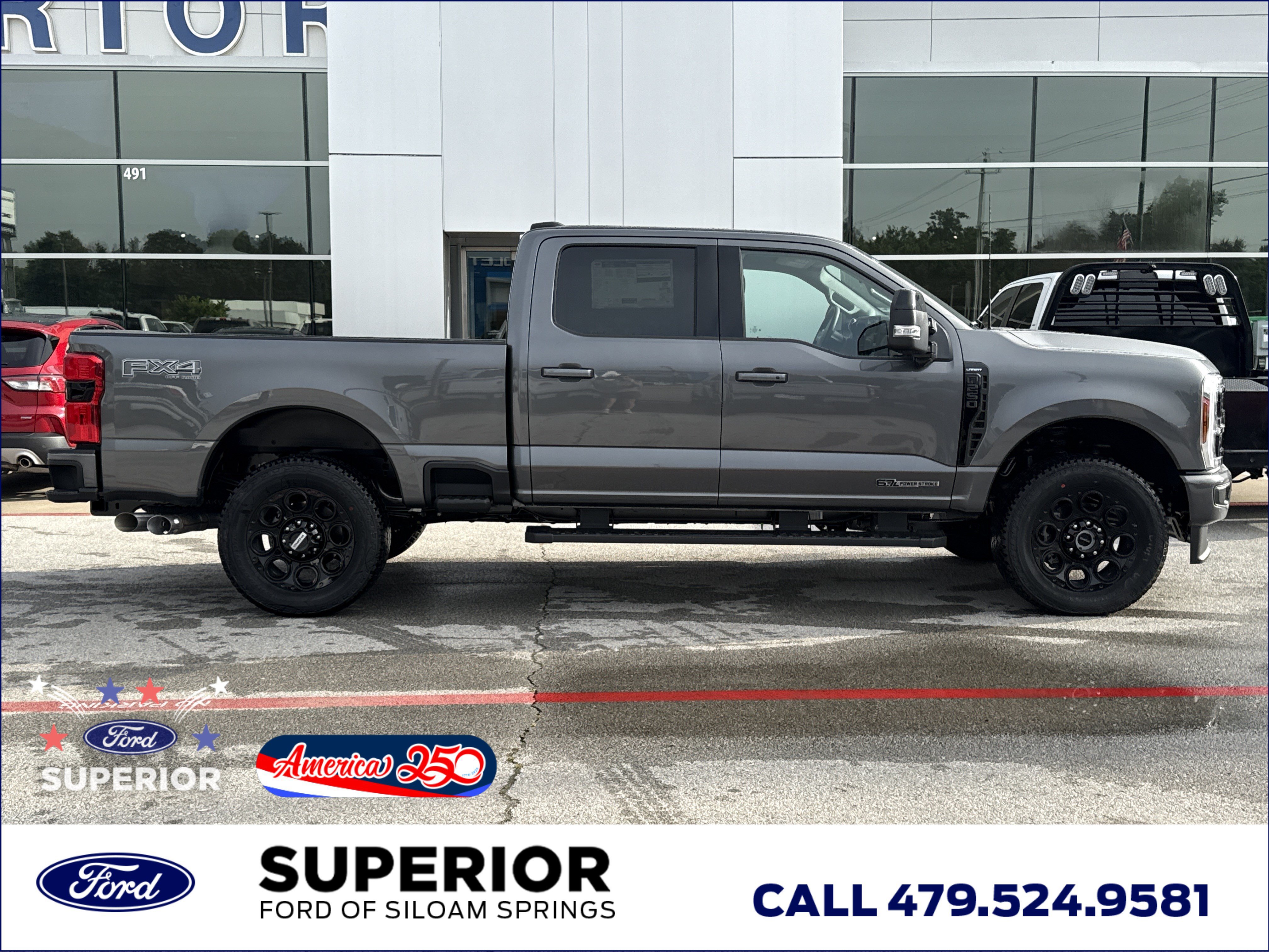 New 2026 Carbonized Gray Metallic Ford Lariat 4WD image 2