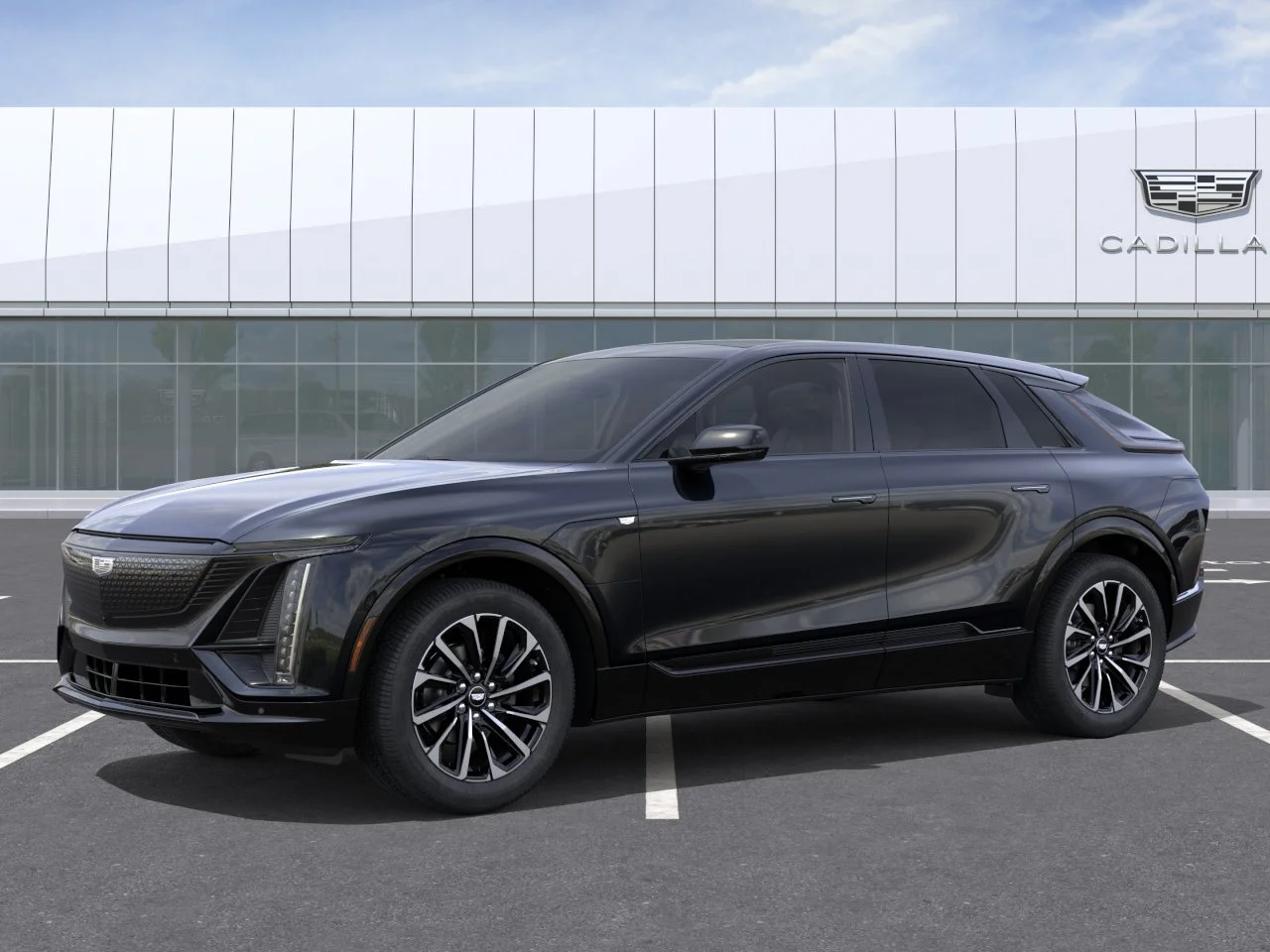 New 2026 Stellar Black Metallic Cadillac Premium Sport image 2