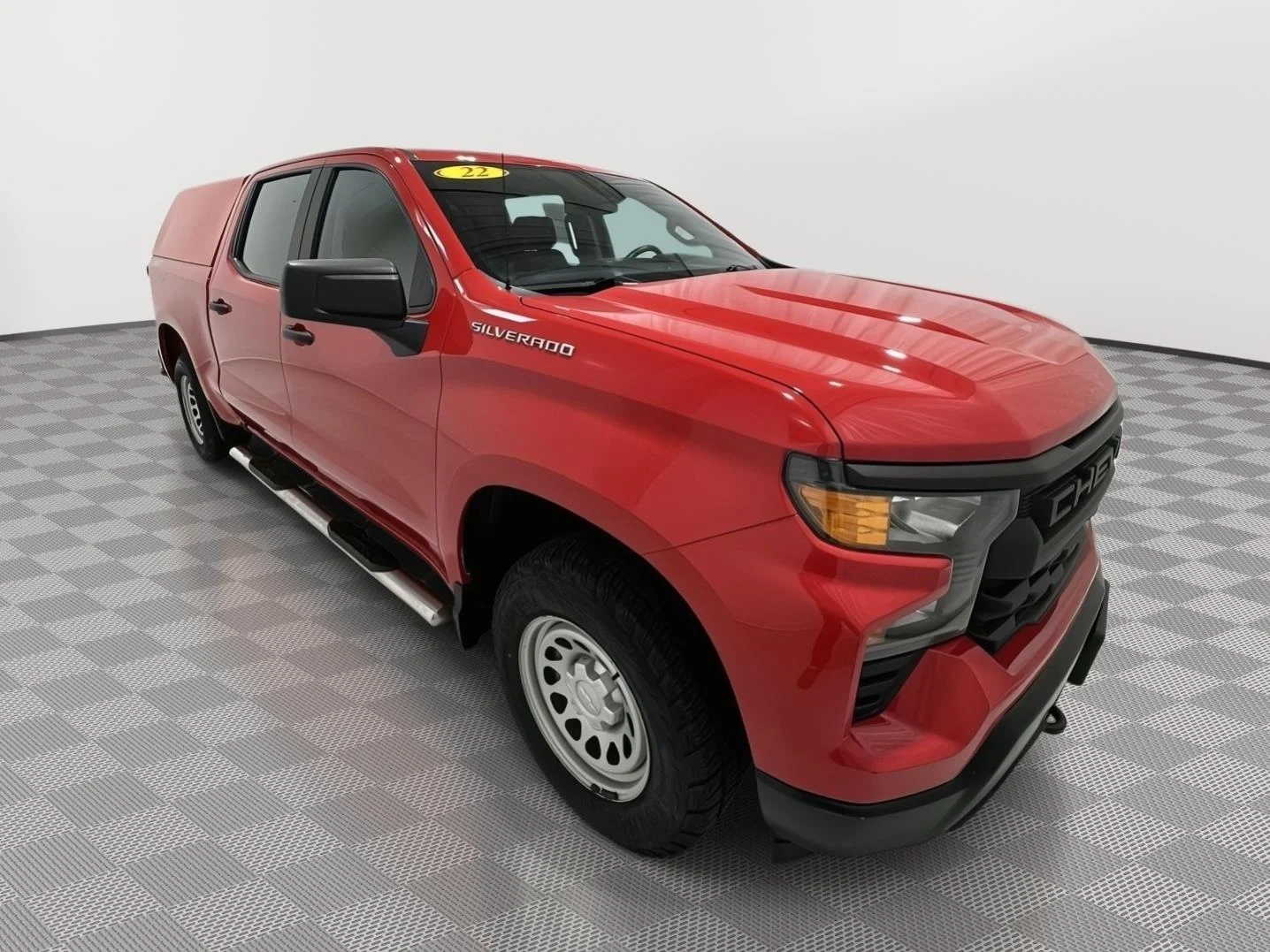 Used 2022 Red Hot Chevrolet Work Truck image 7