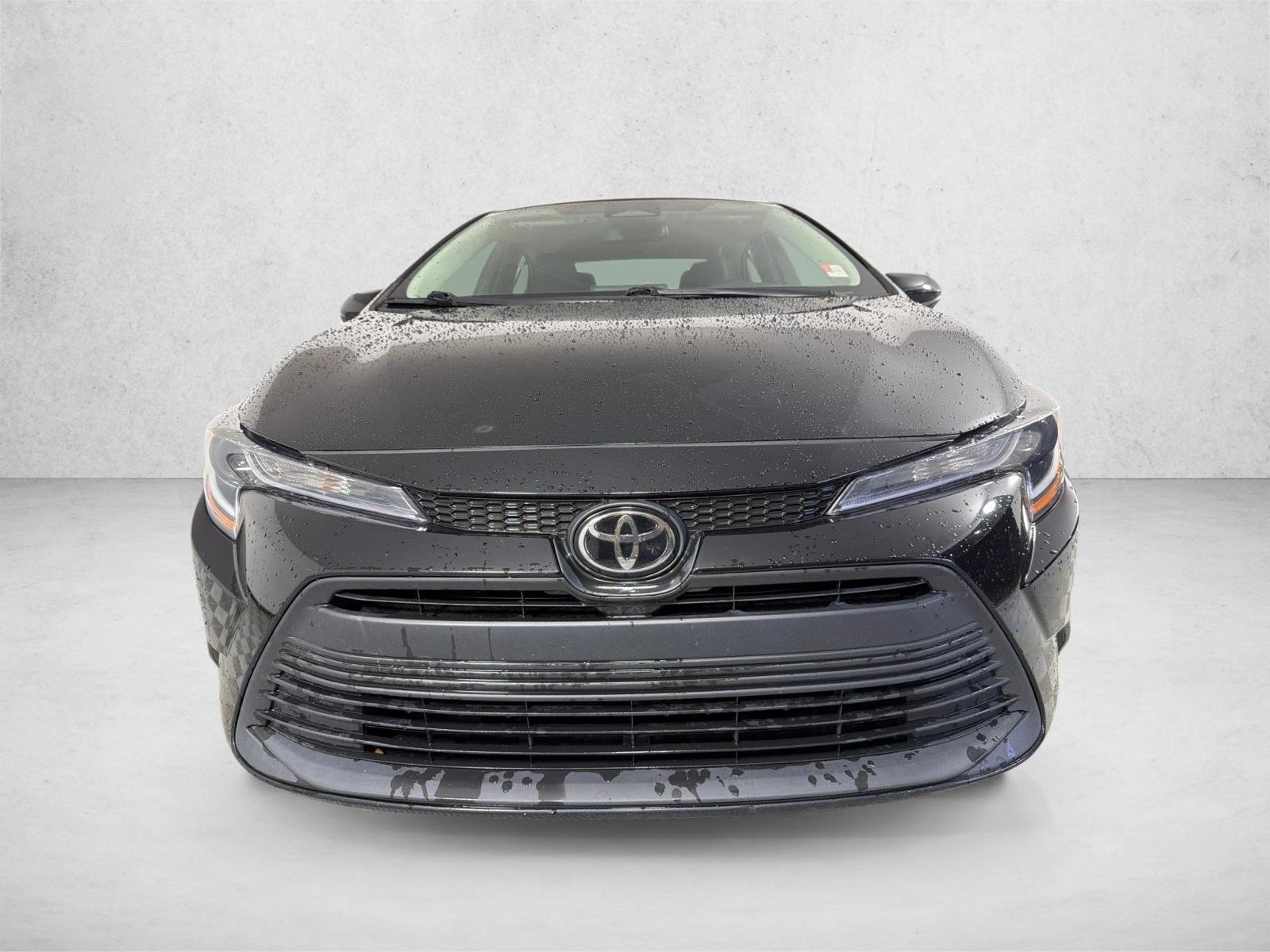 Used 2024 Midnight Black Metallic Toyota LE image 8