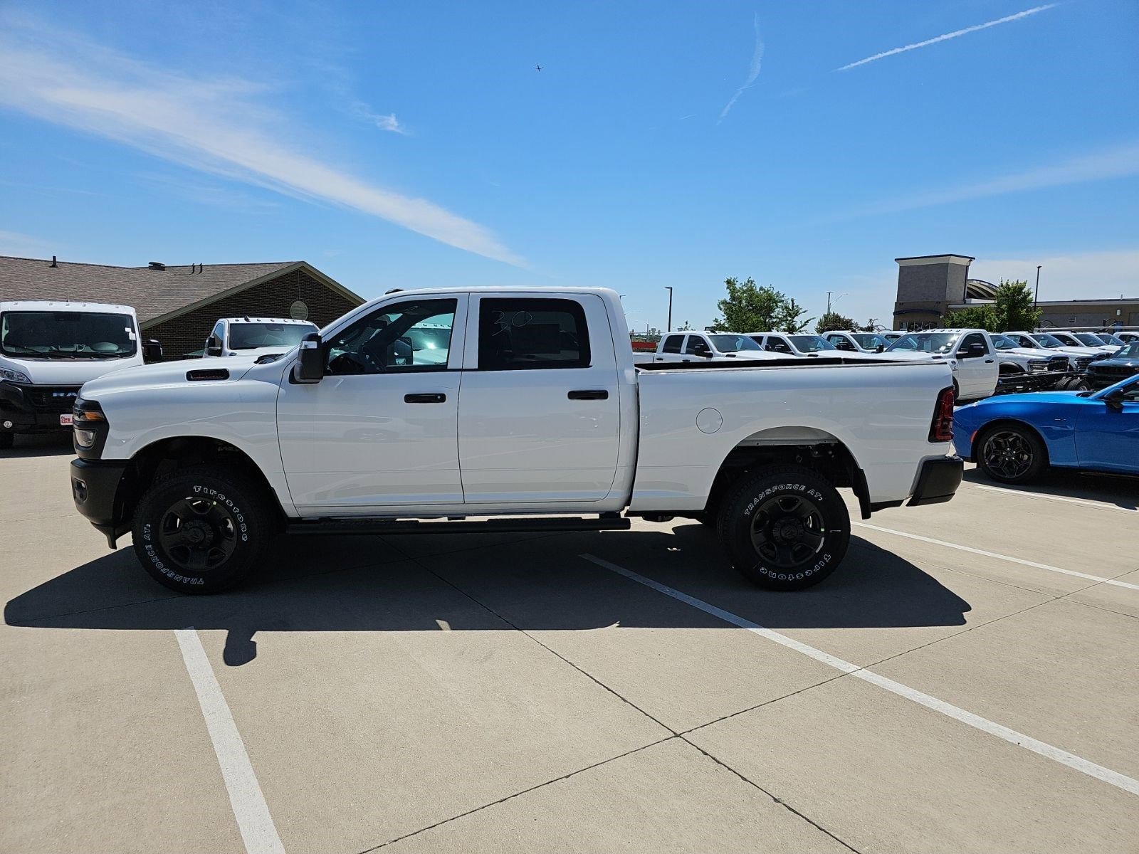 New 2026 Bright White Clearcoat Ram Tradesman image 2