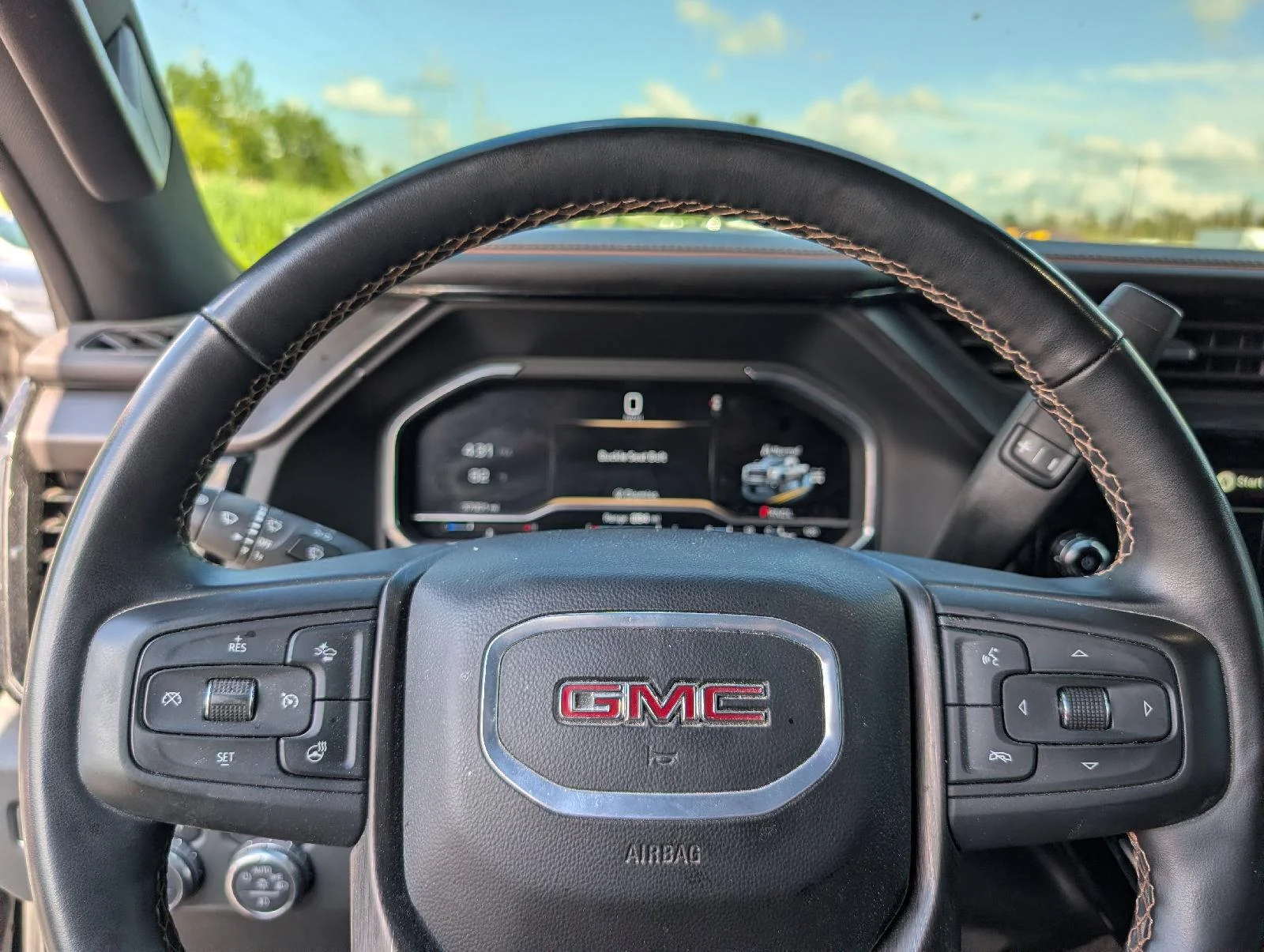 Used 2024 Titanium Rush Metallic GMC AT4 image 12