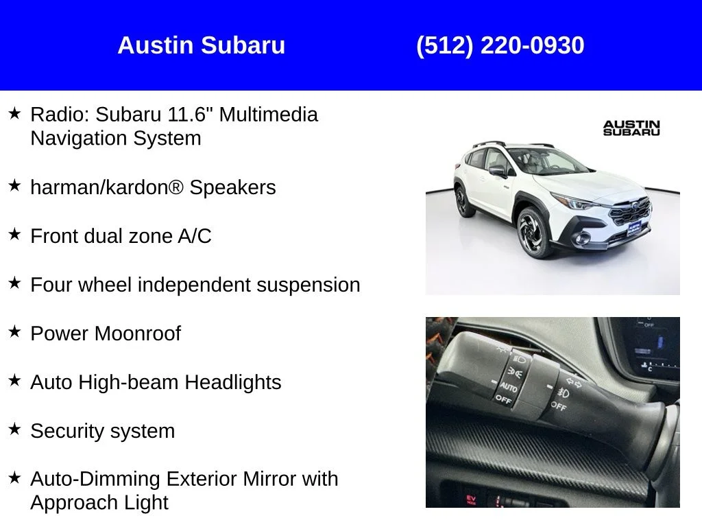 New 2026 White Subaru Limited image 17