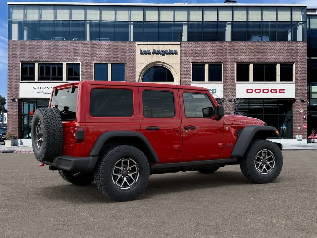 New 2026 Firecracker Red Clear-Coat Exterior Paint Jeep Rubicon image 4