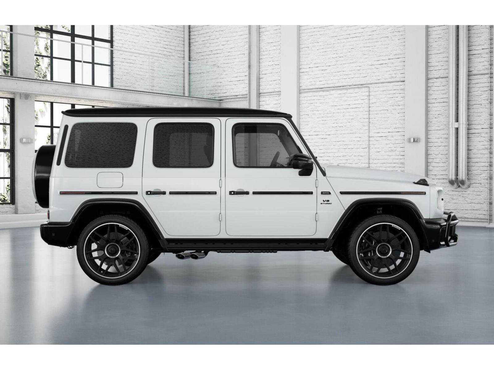 New 2027 MANUFAKTUR Moonlight White Magno Mercedes-Benz G 63 AMG® image 2